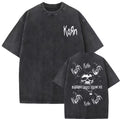 Korn Graphic T-Shirt - Cotton Oversized Tee