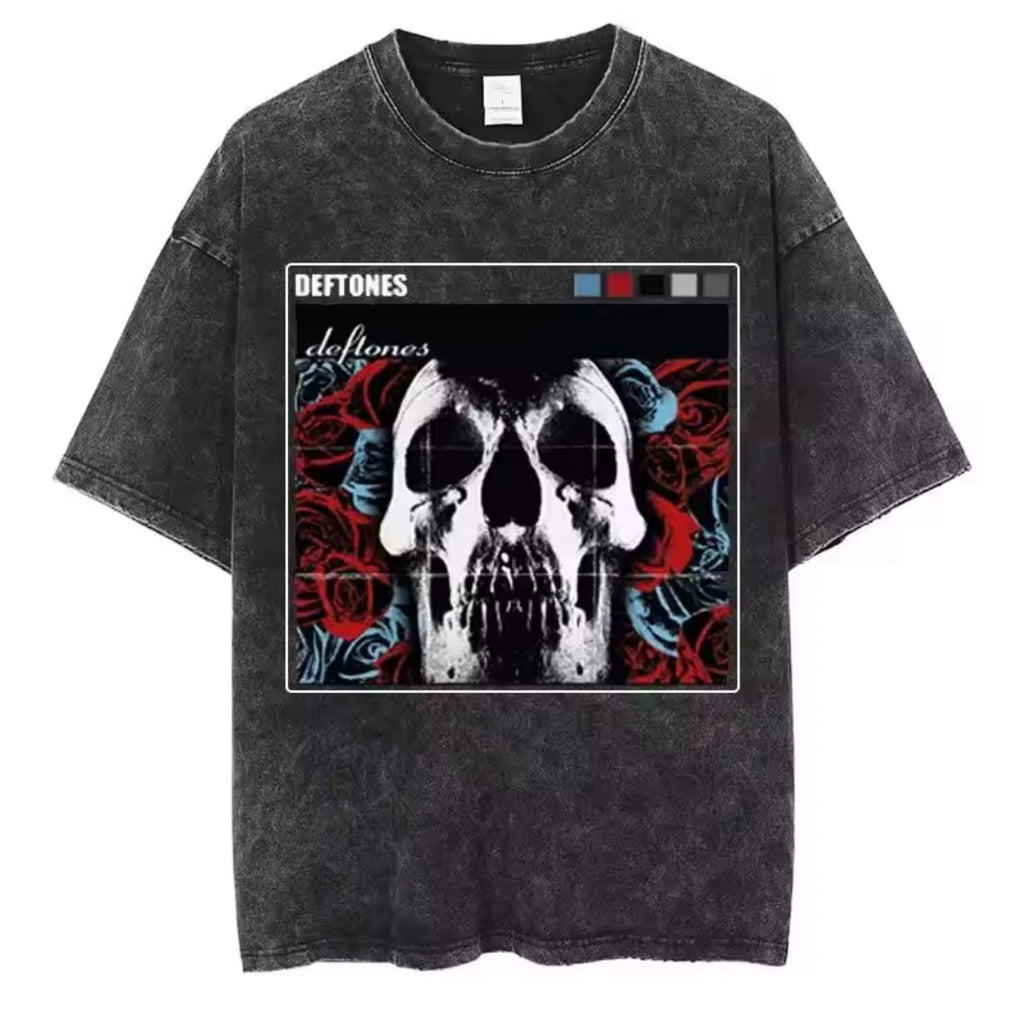 Deftones Graphic T-Shirt - Cotton Oversized Tee