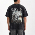 Korn Graphic T-Shirt - Cotton Oversized Tee