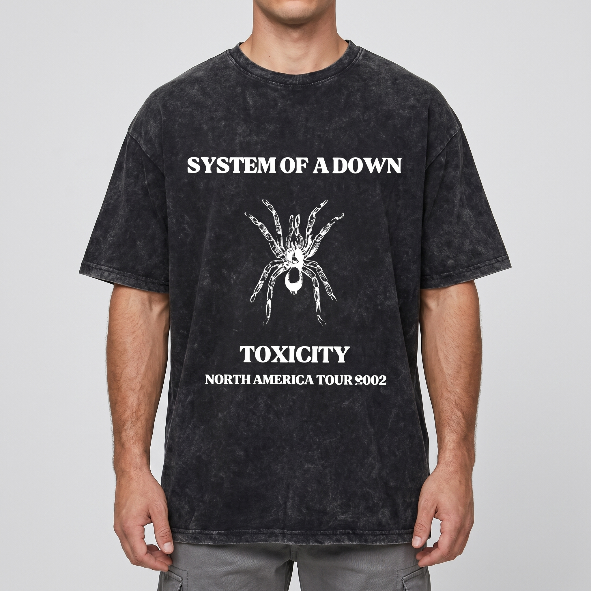 System Of A Down Graphic T-Shirt - Cotton Oversized Tee
