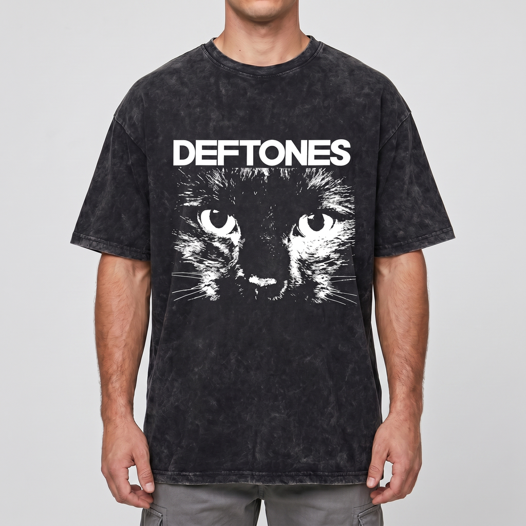 Deftones Graphic T-Shirt - Cotton Oversized Tee