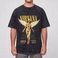 Nirvana Graphic T-Shirt - Cotton Oversized Tee